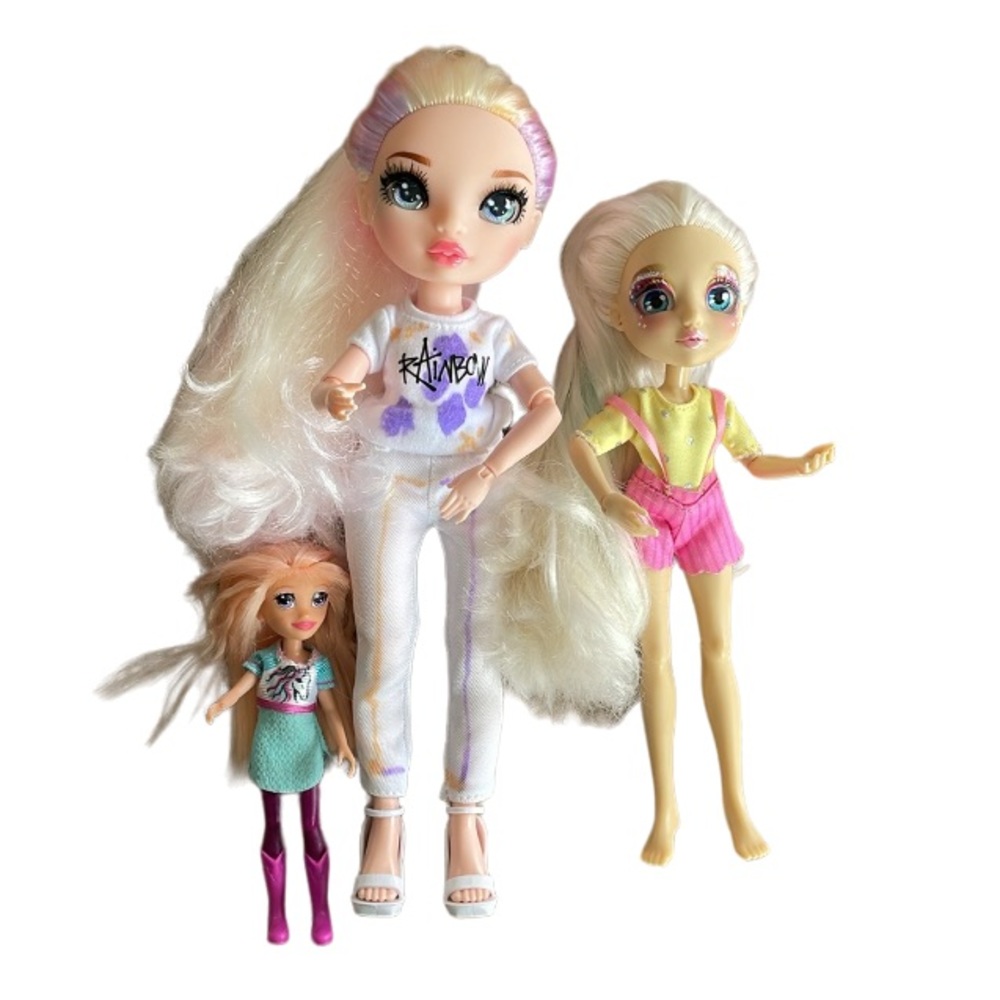 Rainbow High Color Fashion Dolls DIY Doll (Bundle of 3)
